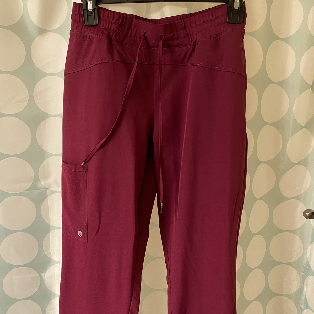 Barco one 3 pocket jogger pants in wine